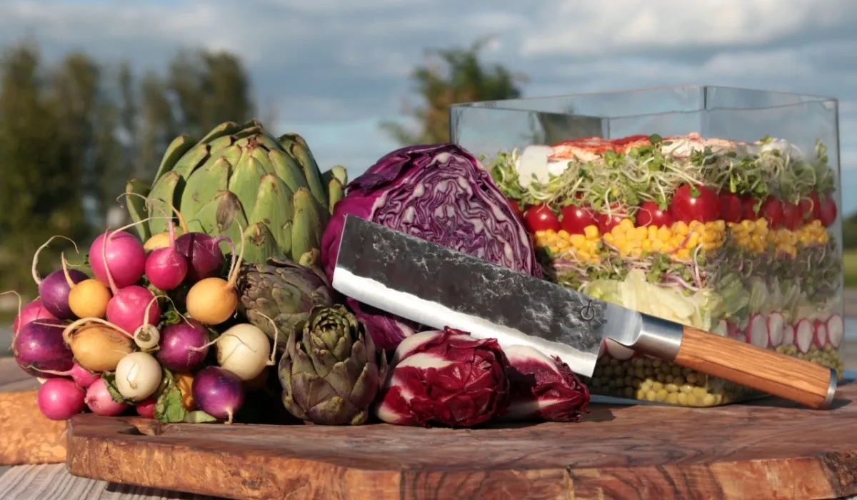 Olive Forged Vegetable Knife hakbijl 20,5 cm