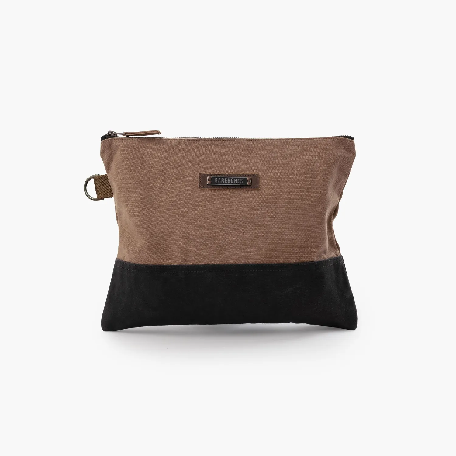 Bare Bones Living Neelum etui Khaki waxed canvas Large