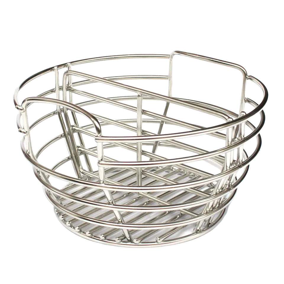 The Bastard Charcoal Basket Compact houtskoolmand rvs