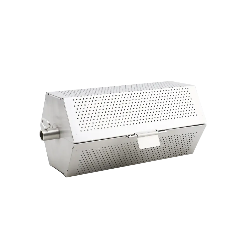 The Bastard Rotisserie Basket Large mand RVS