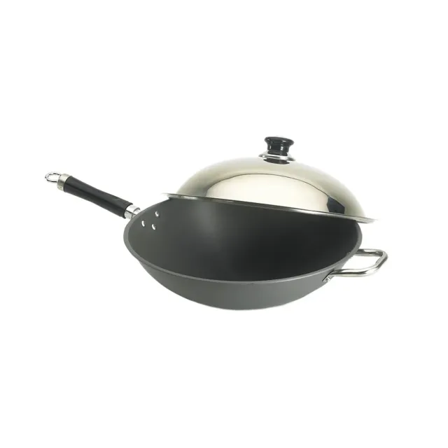 Fire Magic wok pan voor gasbarbecue