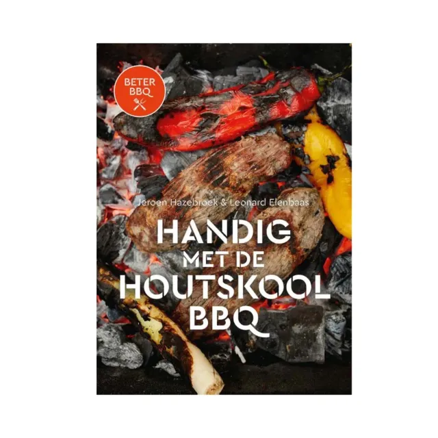 Sartons BeterBBQ boek handig met houtskool bbq