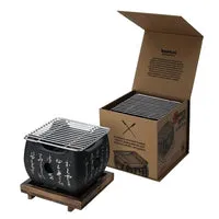 Konro Hibachi Petit Barbecue 15 cm Aluminium