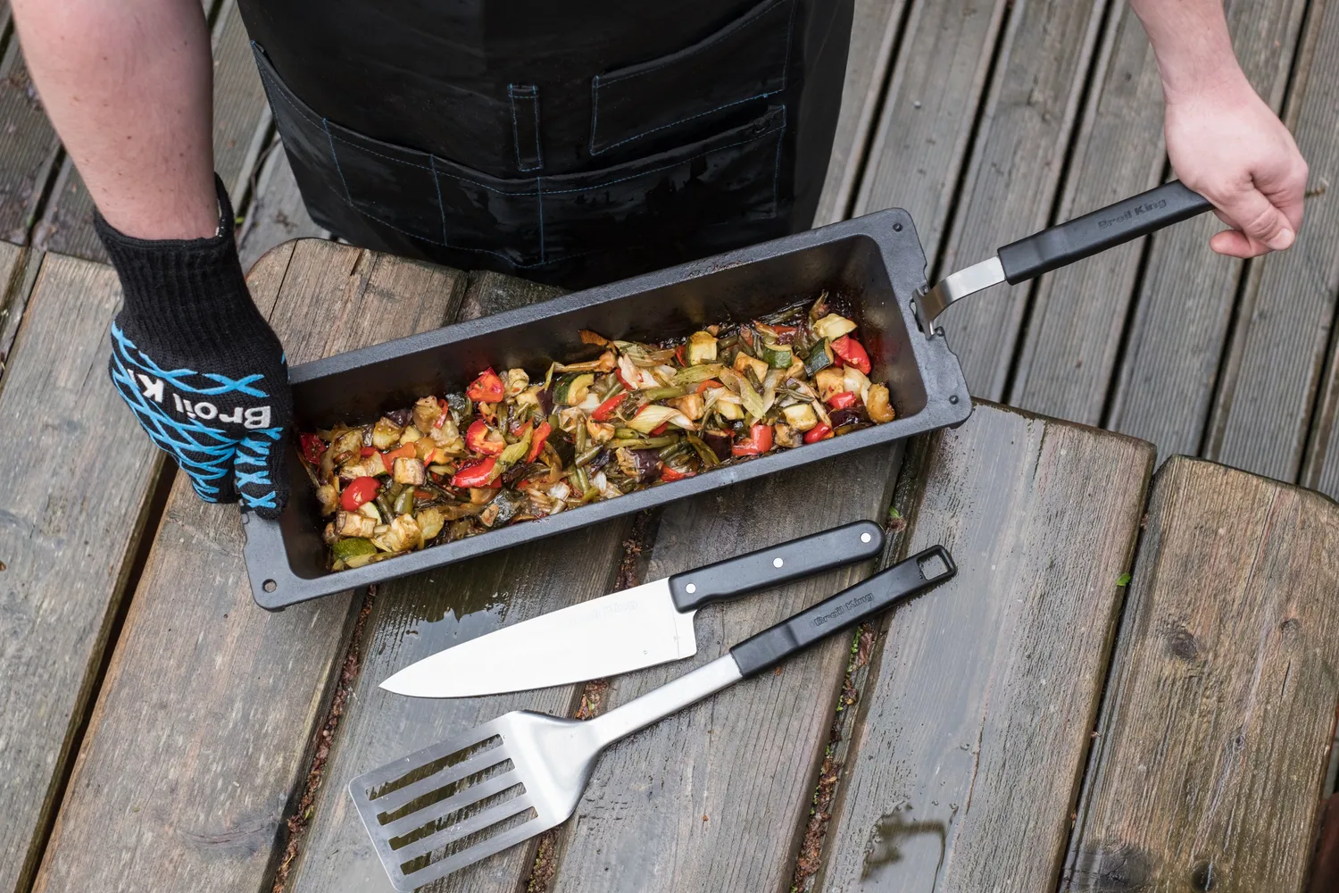 Broil King Regal Imperial wok gietijzer barbecue