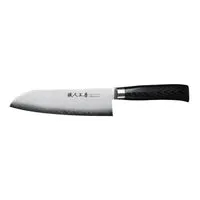 Konro Shokunin Kobo Santoku 17,5 cm santokumes damast