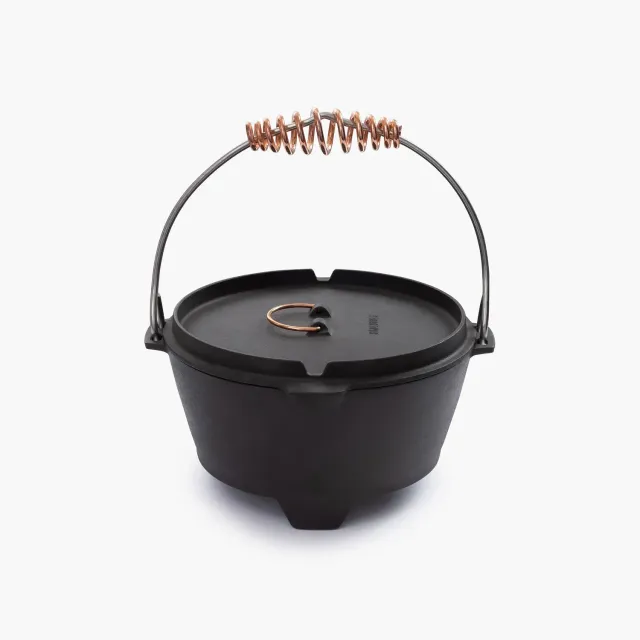 Bare Bones Living Dutch Oven gietijzeren braadpan 4qt