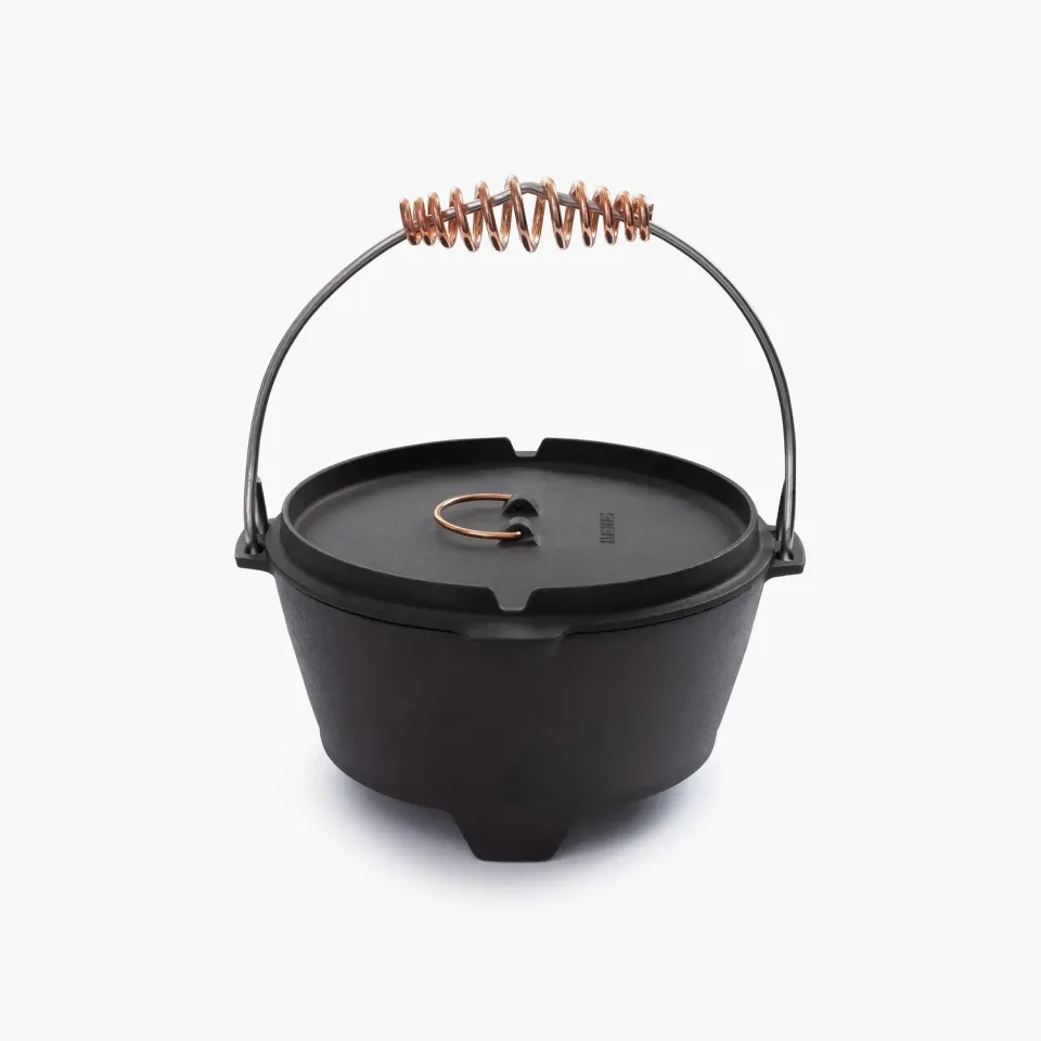 Bare Bones Living Dutch Oven gietijzeren braadpan 4qt