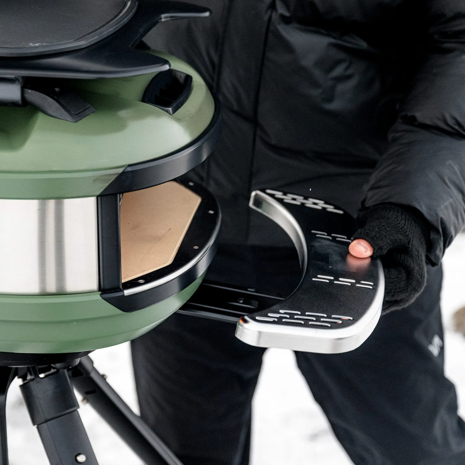 Gozney Tread Mantel pizzawerkblad RVS met coating