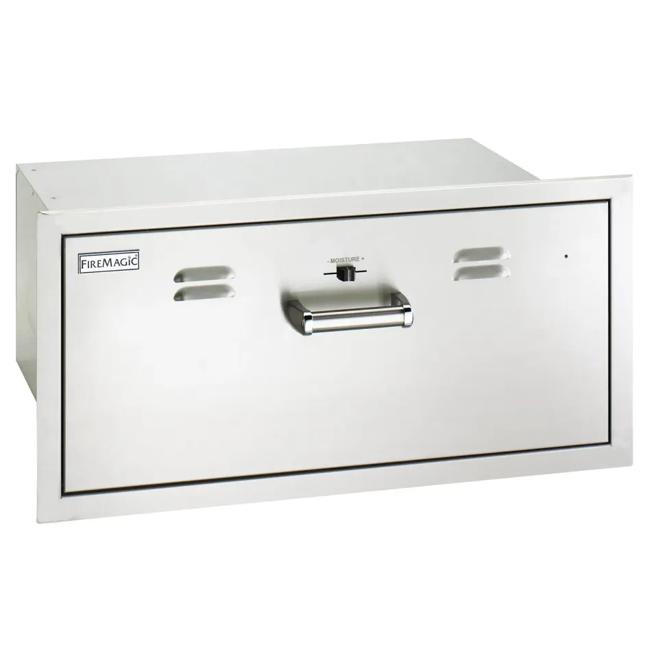 Fire Magic Warmhoudlade elektrisch Flush-Mounted rvs