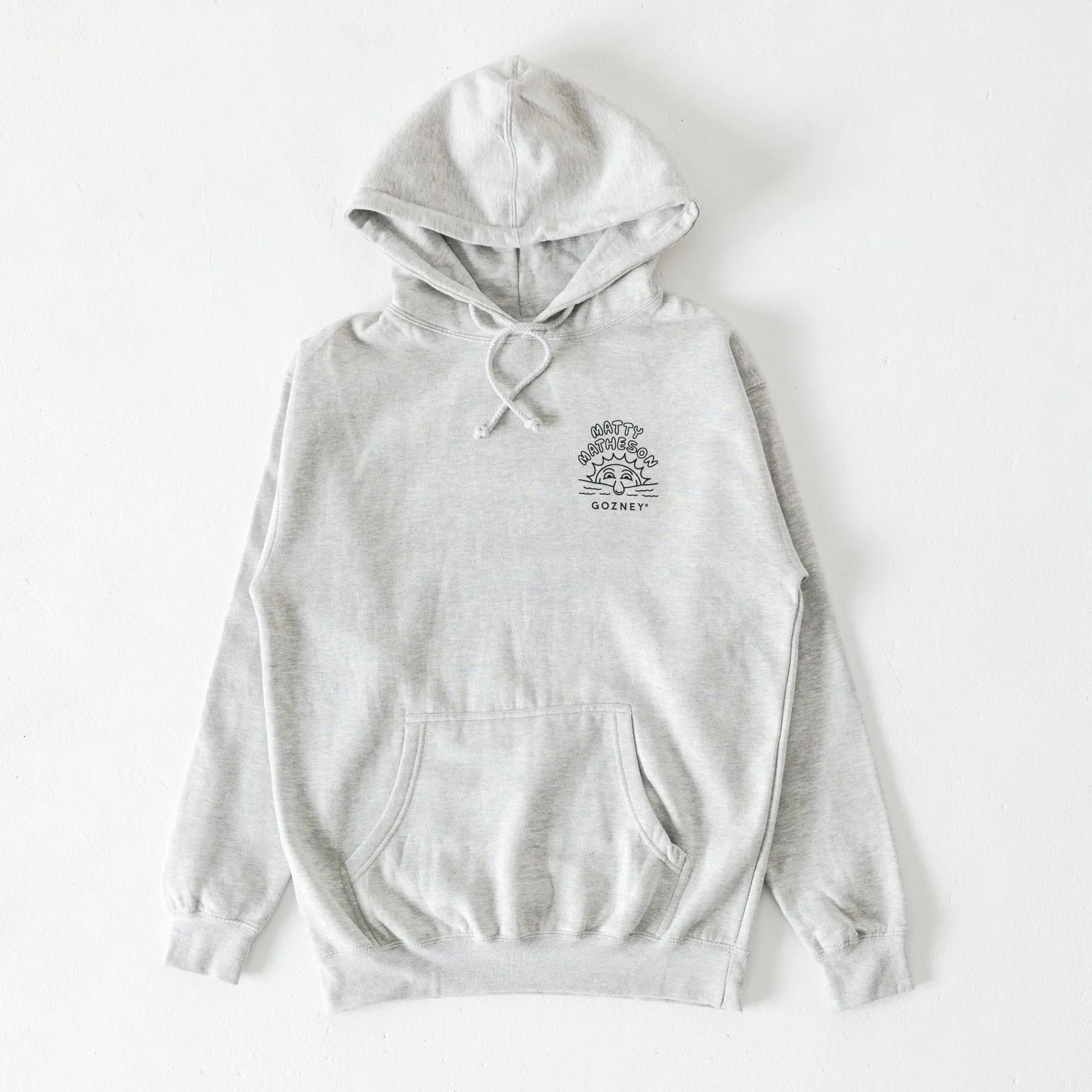 Gozney Camp Matty's World Hoodie trui zwaar katoen