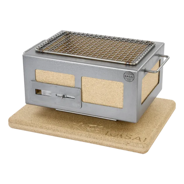 Kasai Konro Grill Heat Mat Edition met hittemat
