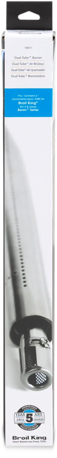Broil King Dual-Tube brander Crown Baron rvs