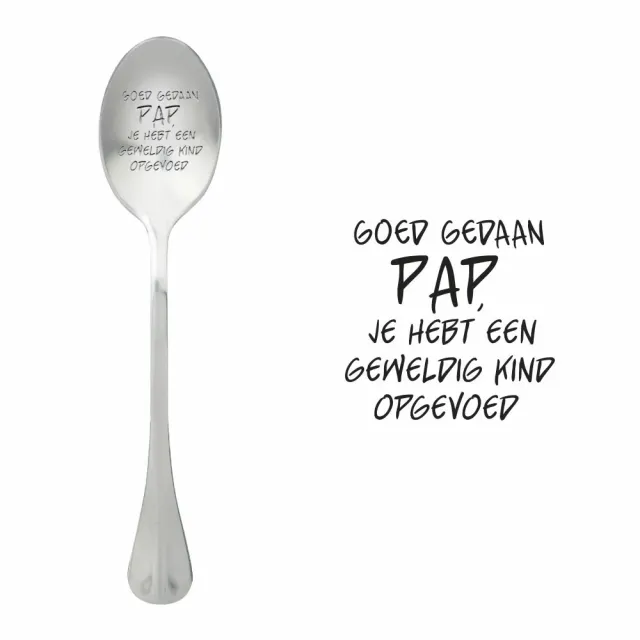 Sartons Goed Gedaan Pap sticker vaderdag