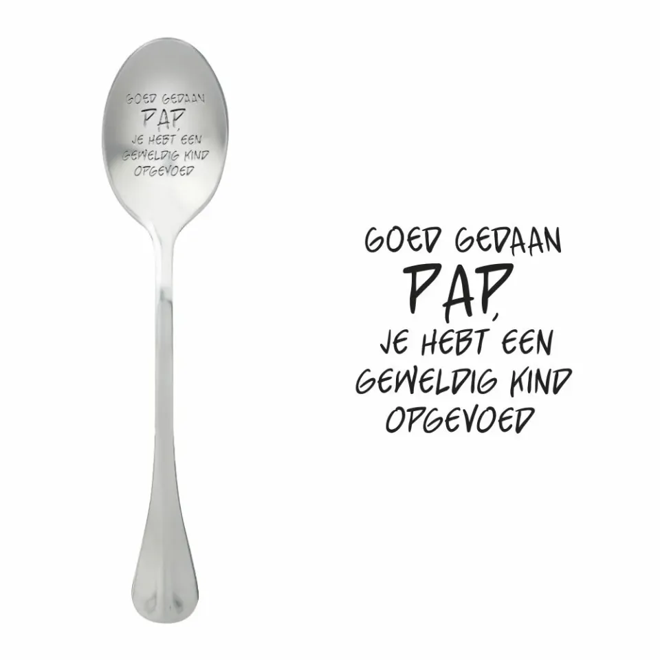 Sartons Goed Gedaan Pap sticker vaderdag