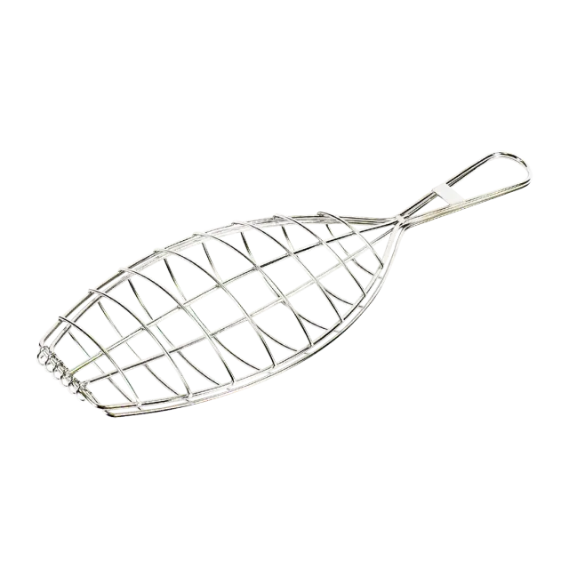 Kasai vis grillmand rvs medium 31x13 cm