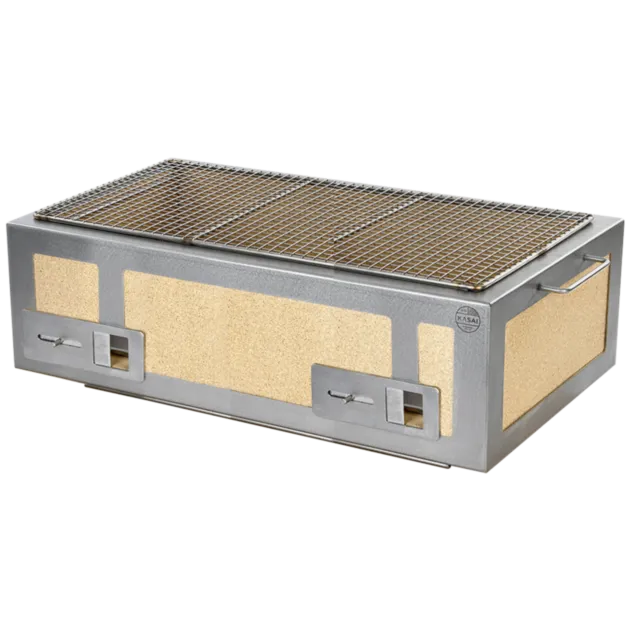 Kasai Grill Konro XL barbecue RVS frame 8-10 personen