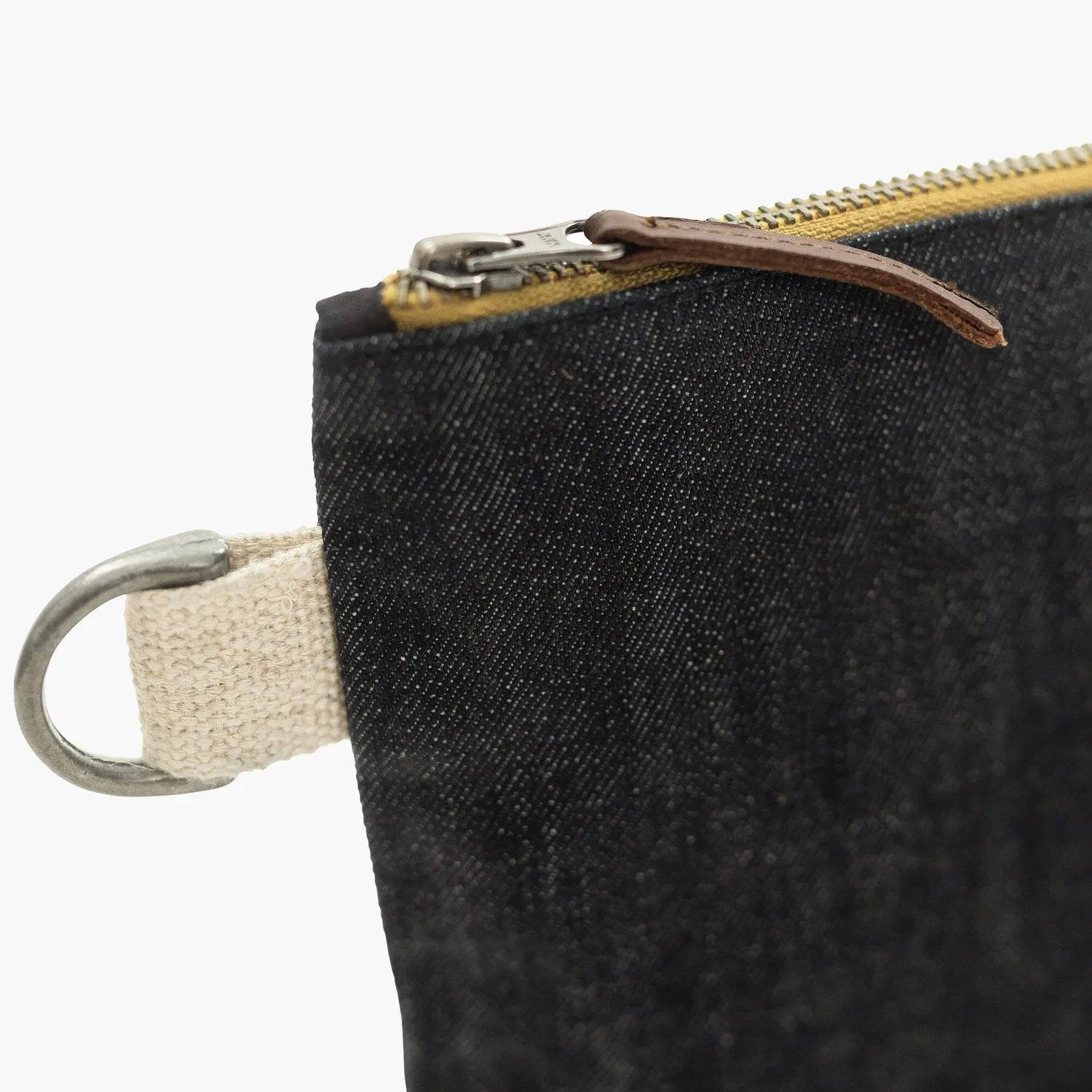 Barebones Neelum Zipper Pouch etui denim