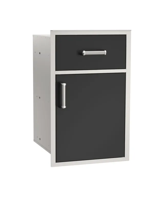 Fire Magic Black Large Pantry voorraadkast zwart