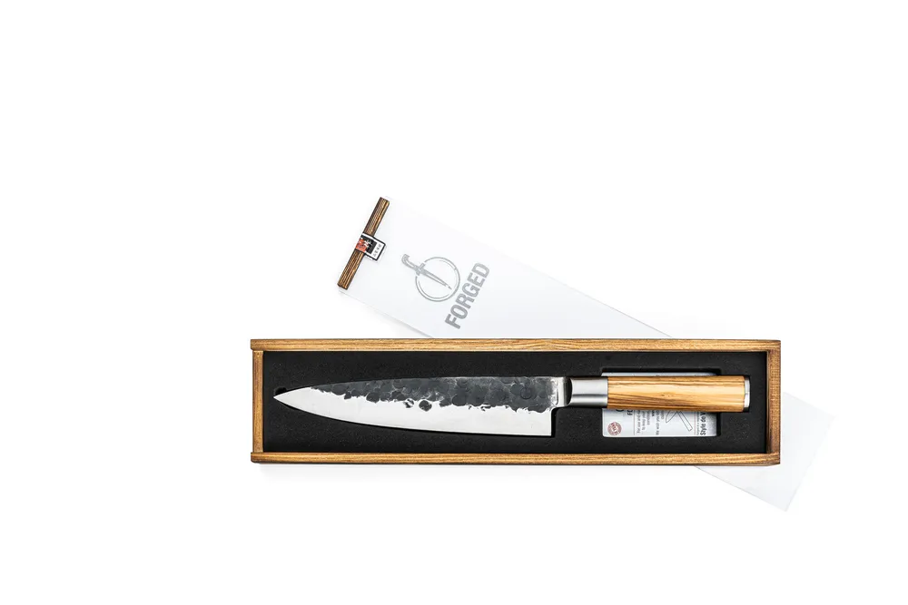 Sartons Olive Forged Koksmes 21,5 cm Japans staal