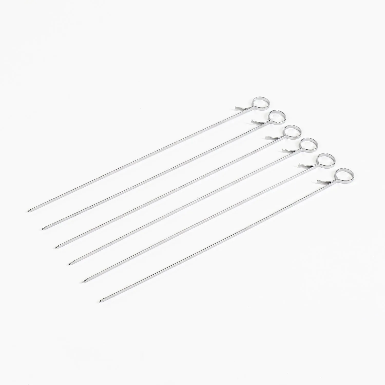 Kasai Grill Platte BBQ Spiesen RVS Set van 6
