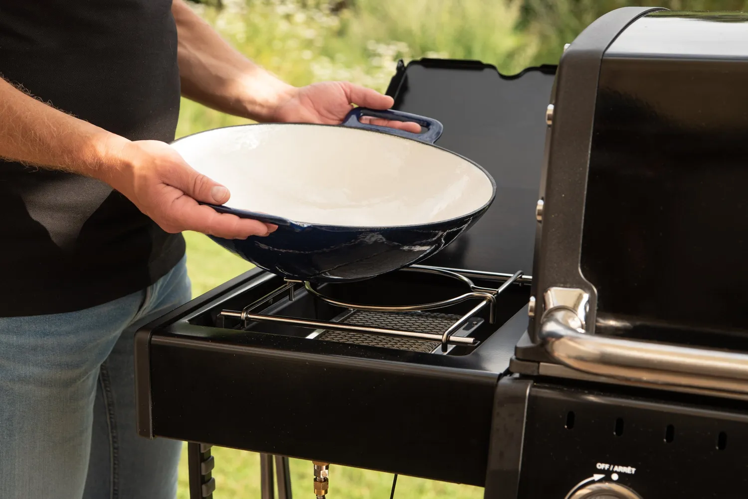 Broil King Cast Grilling Wok grillwok 35 cm gietijzer