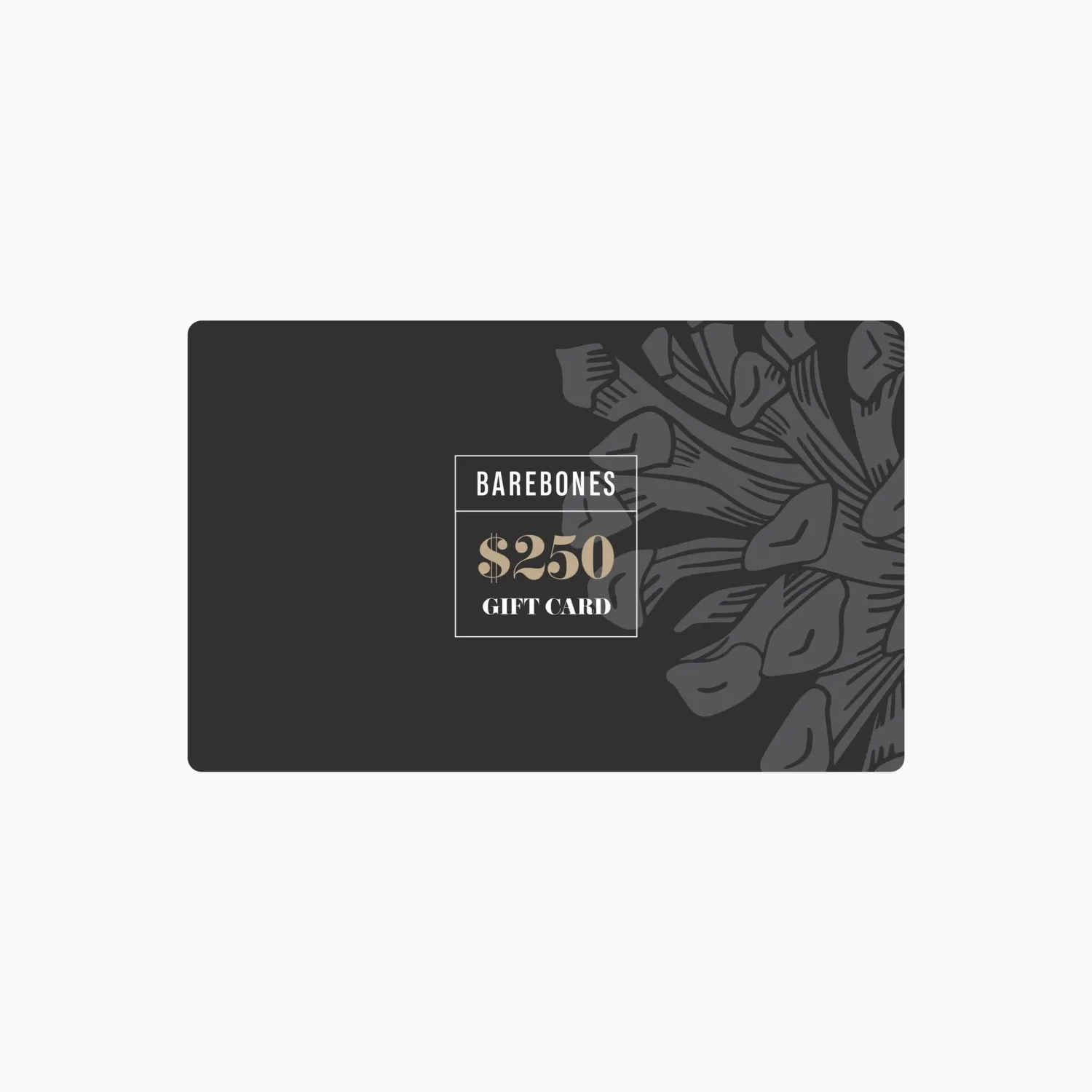 Bare Bones Living cadeaukaart 25 USD digitaal cadeau