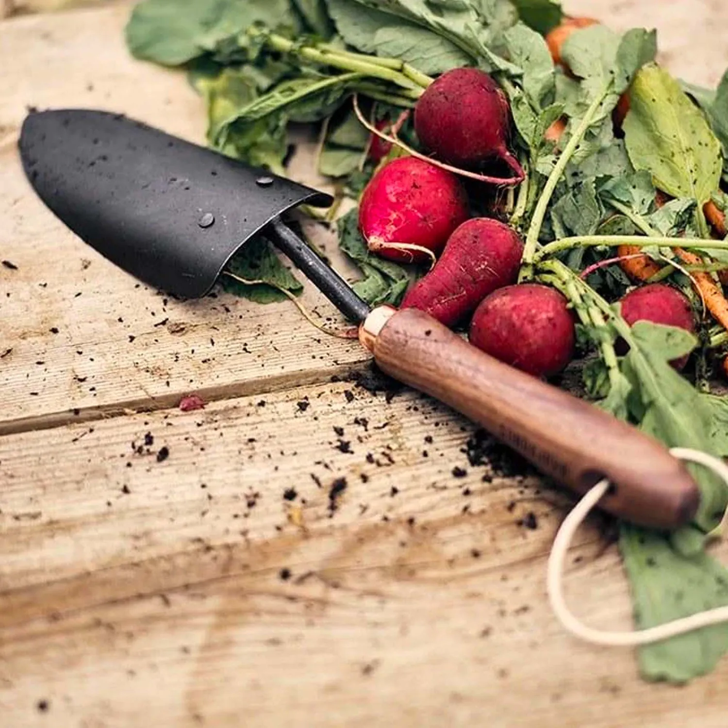 Barebones Spade tuinschepje Ash Mint roestvrij staal
