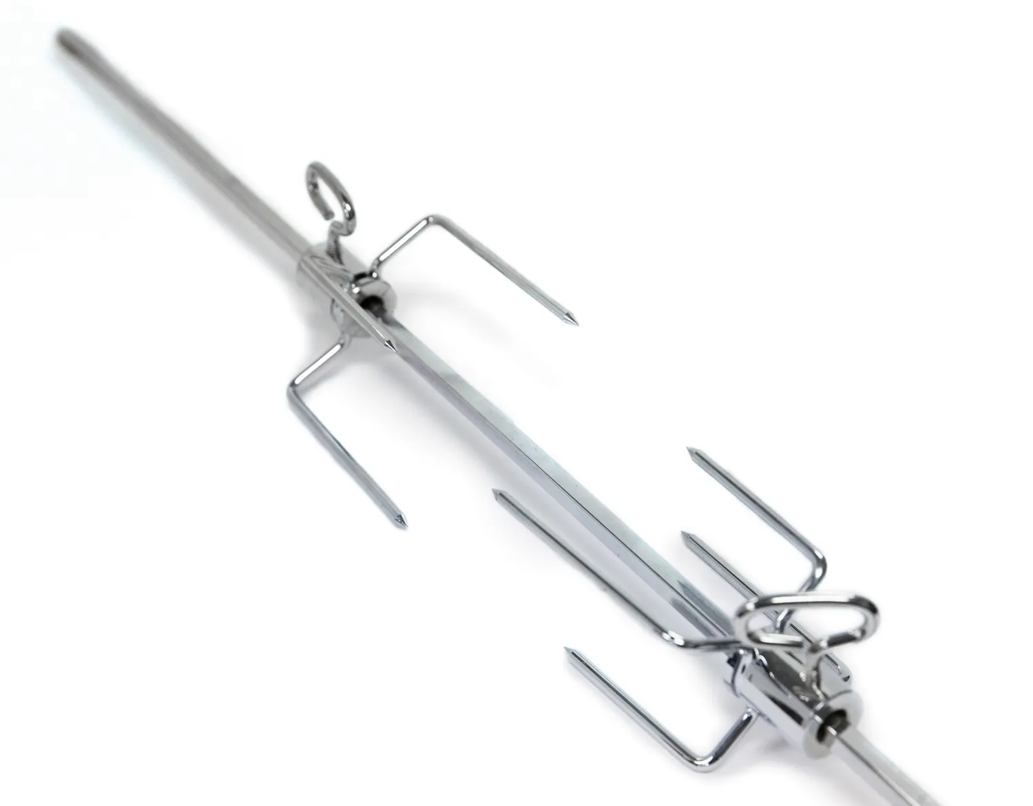 Broil King Draaispit Vorken Vernikkeld 3/8 inch staaf