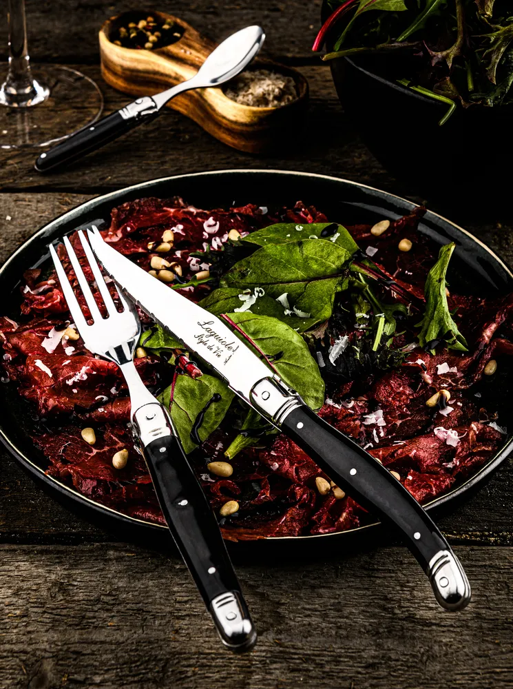 Sartons Premium Line Vorken Zwart barbecue bestek