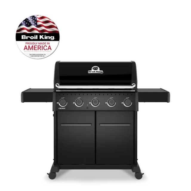 Broil King Crown 520 Shadow Gasbarbecue Propaan 5-branders