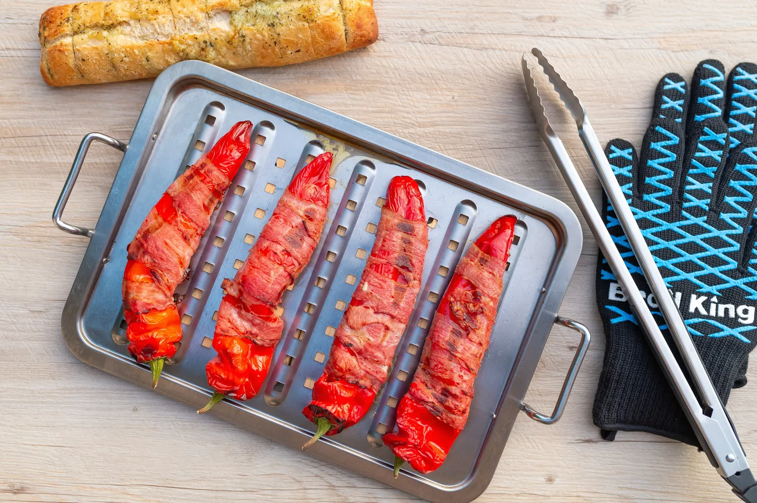 Broil King Imperial Grill Topper rvs grillplaat groente