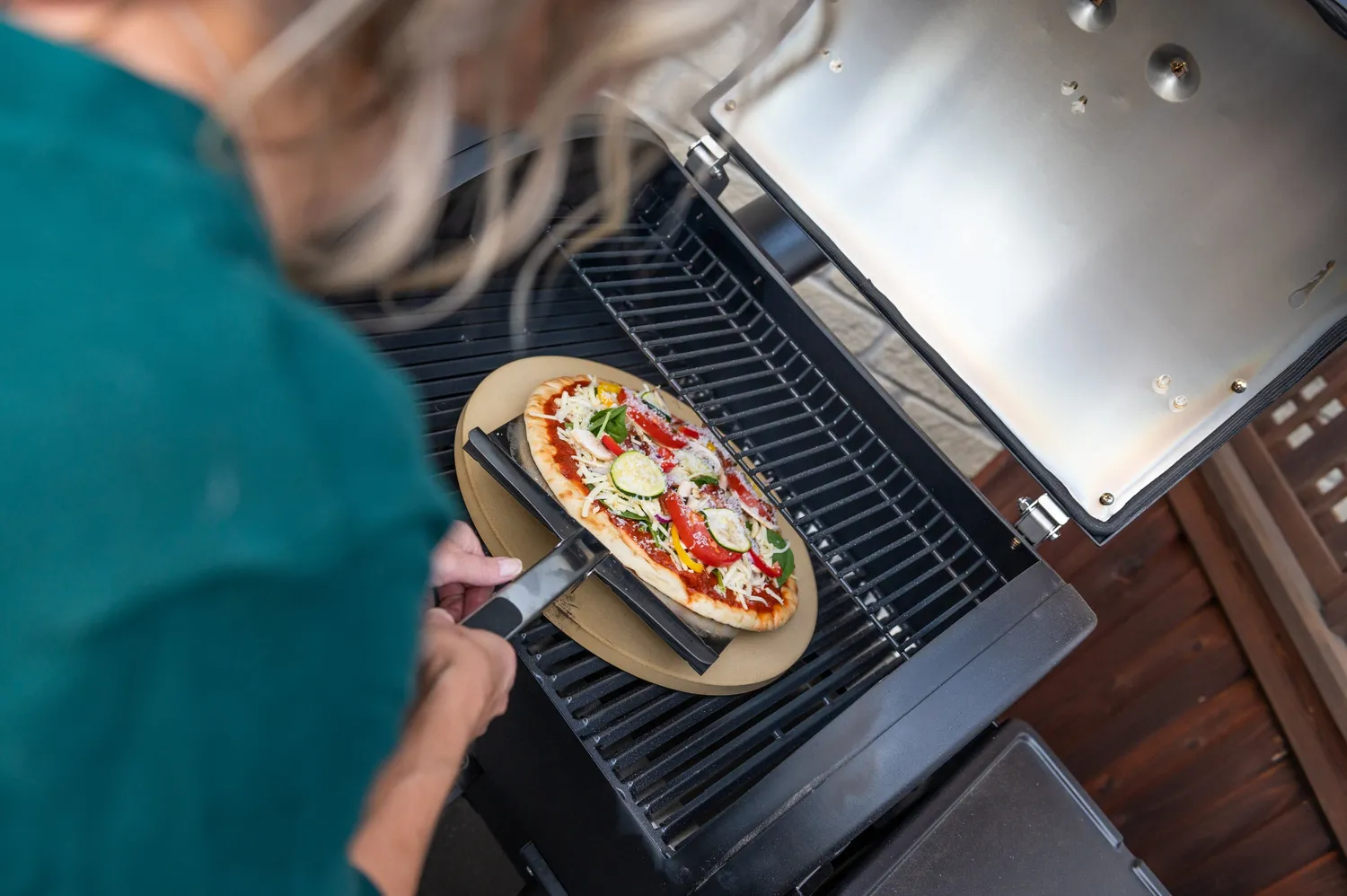Broil King pizzasteen grillsteen keramiek 38 cm dik