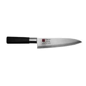 Konro Gyuto 18 cm koksmes rvs ABS zwart