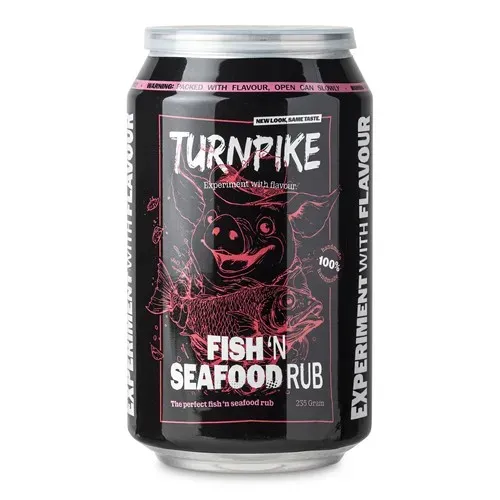 Turnpike Smokers Fish n Seafood Rub viskruiden