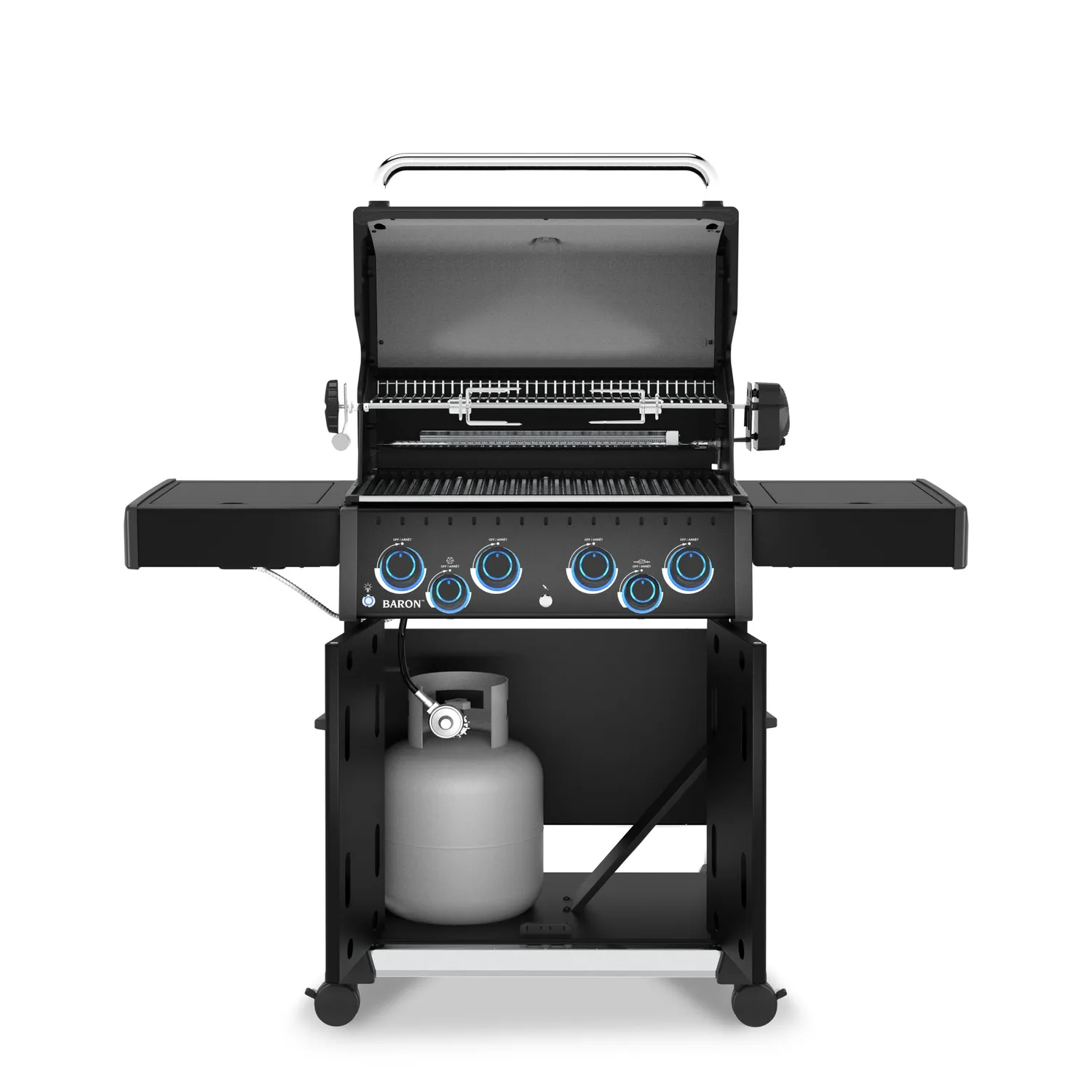 Broil King Baron 490 Pro Shadow gasbarbecue 4-brander propaan
