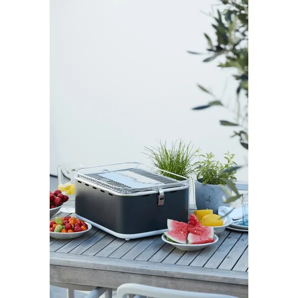 Sartons Carlo houtskool tafelbarbecue met ventilator