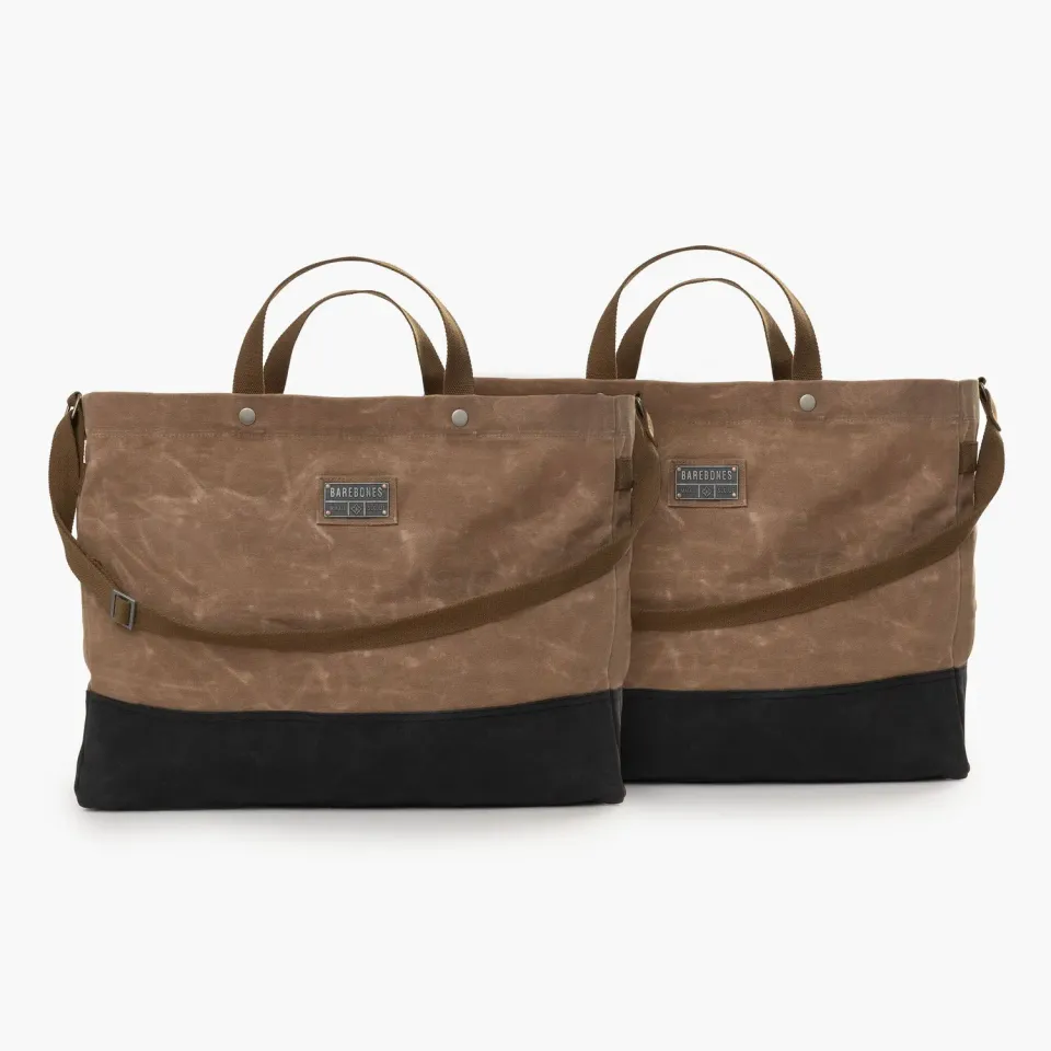 Bare Bones Living Neelum 40L draagtas khaki 2-pack canvas
