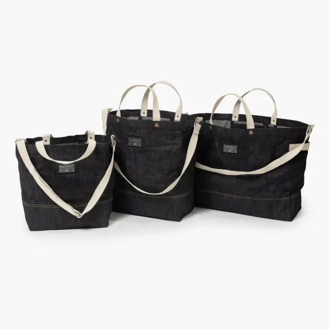 Bare Bones Neelum Market Tote shopper 16L denim blauw