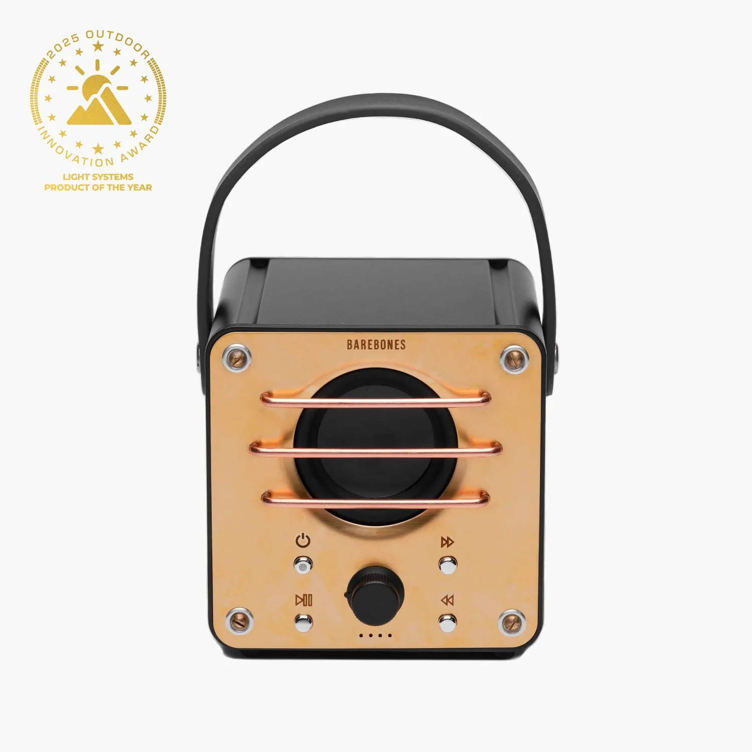 Bare Bones Living Block Tower lantaarn speaker bundel warm licht