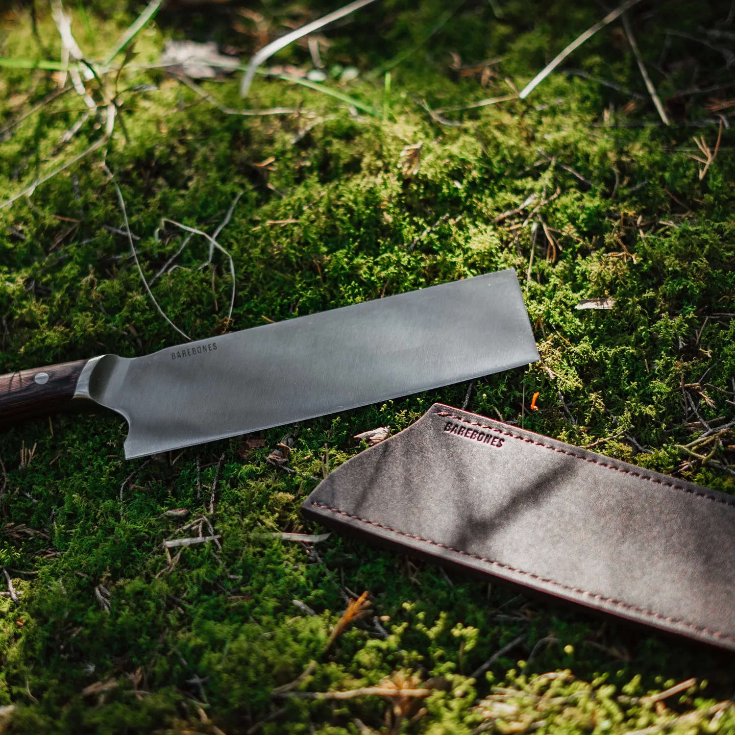 Bare Bones Living No. 7 Nakiri mes pakkahout schede