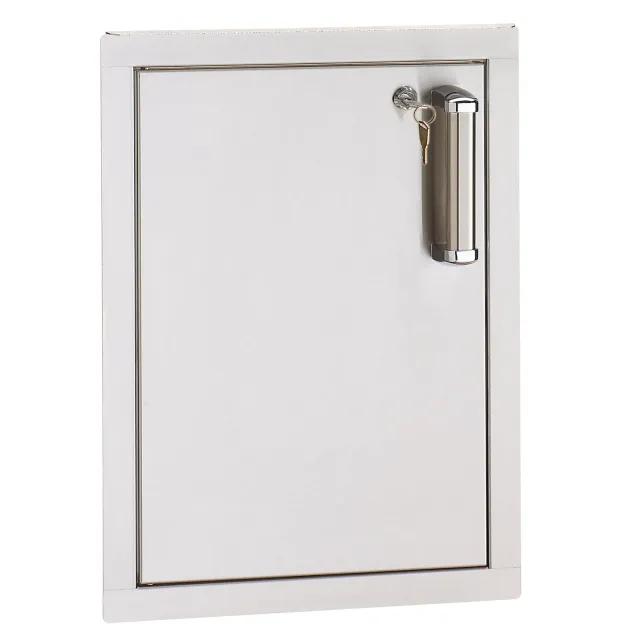 Fire Magic Flush Mounted Single toegangsdeur met slot rvs