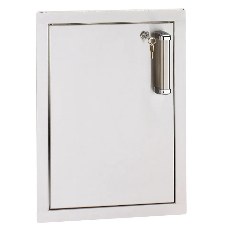 Fire Magic Flush Mounted Single toegangsdeur met slot rvs
