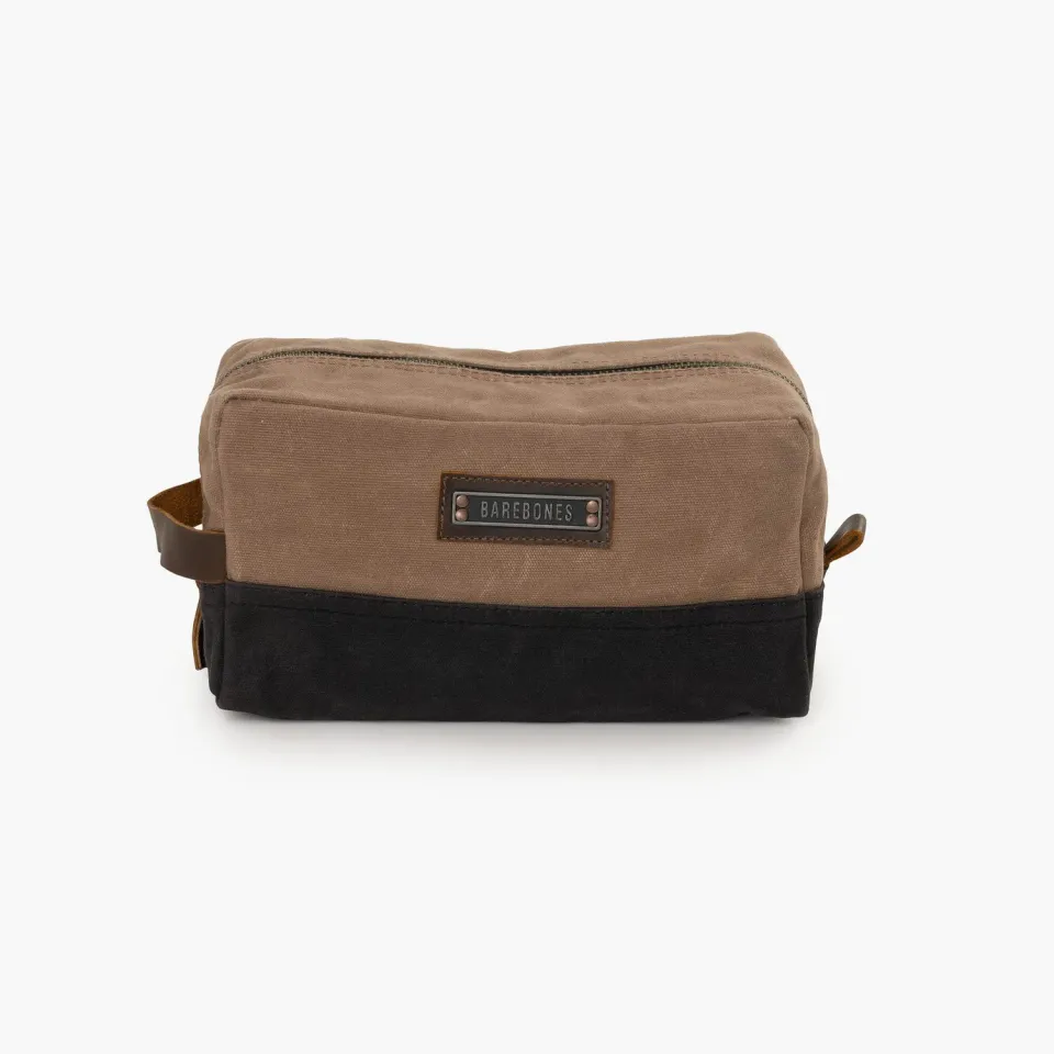 Barebones Neelum 3L toilettas khaki canvas