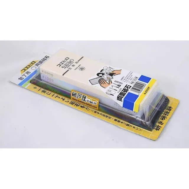 Konro slijpsteen 1000/3000 wetsteen 18,5cm