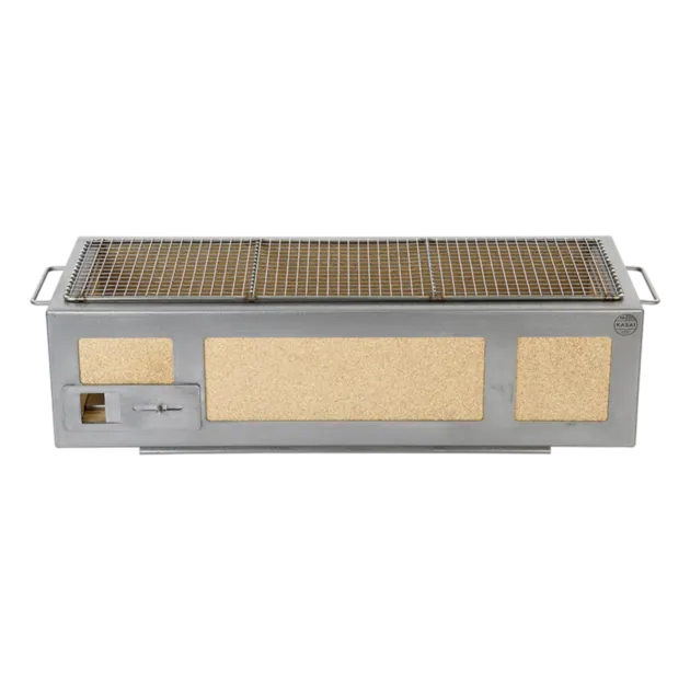 Kasai Grill Konro Long barbecue RVS frame 8-12 personen