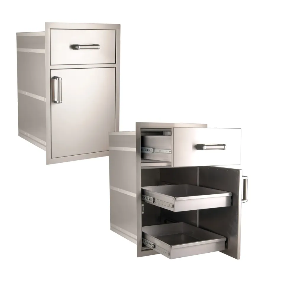 Fire Magic Large Pantry Door Drawer Combo voorraadkast