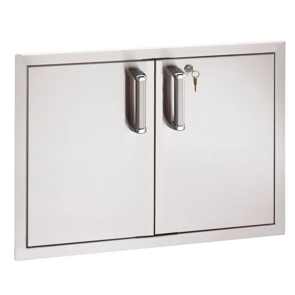 Fire Magic Flush Double toegangsdeur met slot