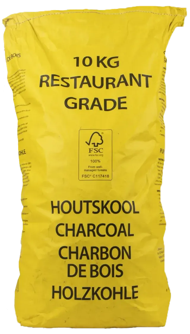 Sartons Horeca Houtskool 10 kg GF restaurantkwaliteit
