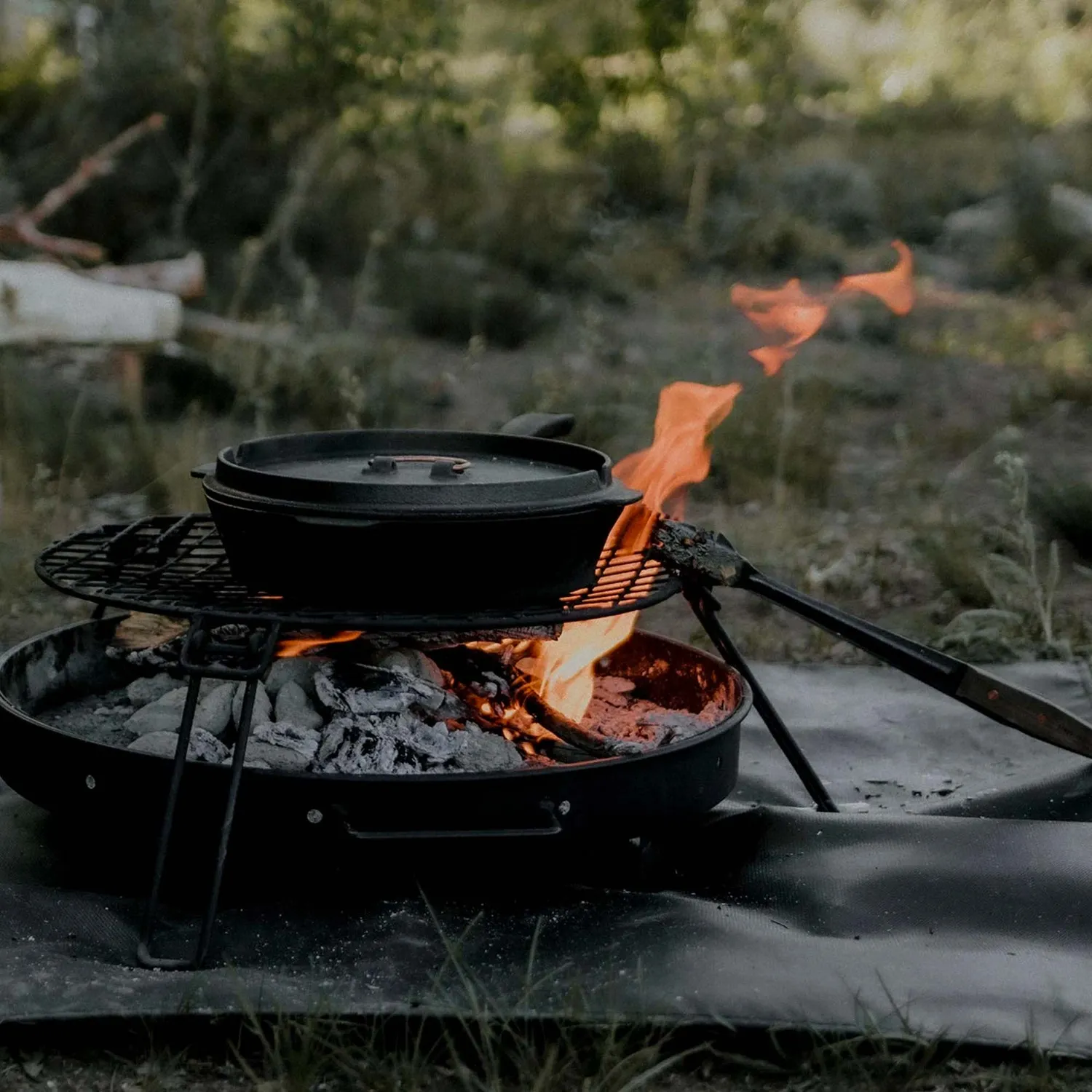 Barebones Fire & Grill grillmat large siliconen