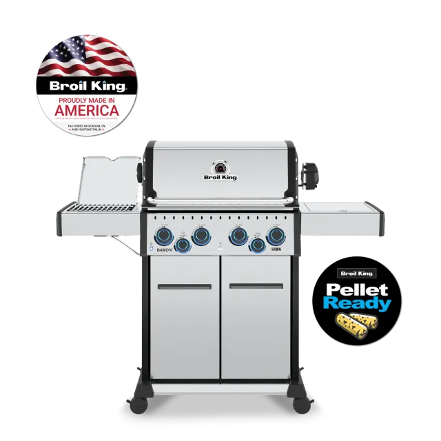 Broil King Baron S 490 Pro Infrared gasbarbecue rvs